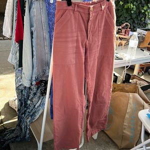 Great terracotta Big Bud Press pants